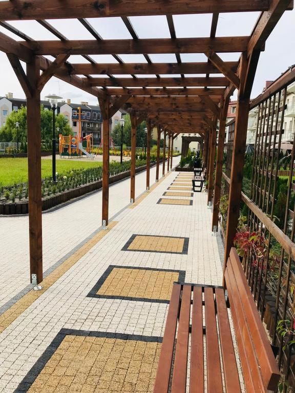 Apartament Majgraj Sasiedztwo Parku Zdrojowego Swinoujscie Dış mekan fotoğraf